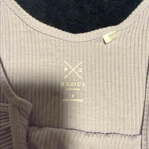 Light purple Pacsun women’s bow tanktop - Picture 2 of 4